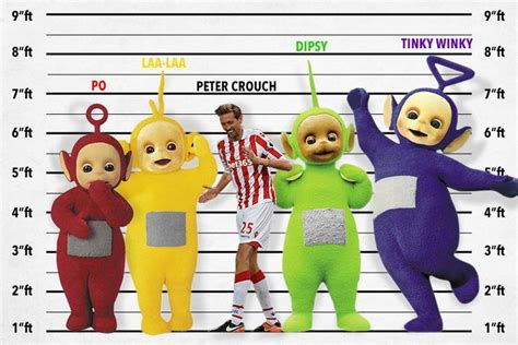 how tall are the teletubbies